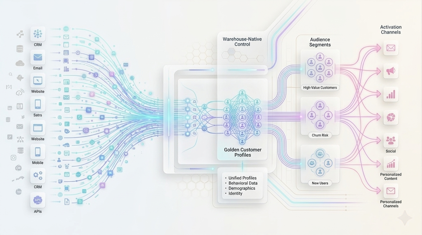 Qarion CDP customer data platform overview